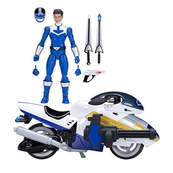 Power Ranger Lightning Collection Blue Ranger with Vector Cycle - Picture 3 of 6
